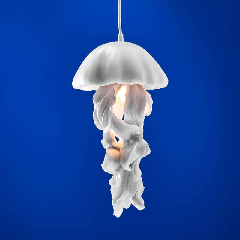Ava plafondlamp, wit, 22,5 x 21,5 x 42 cm