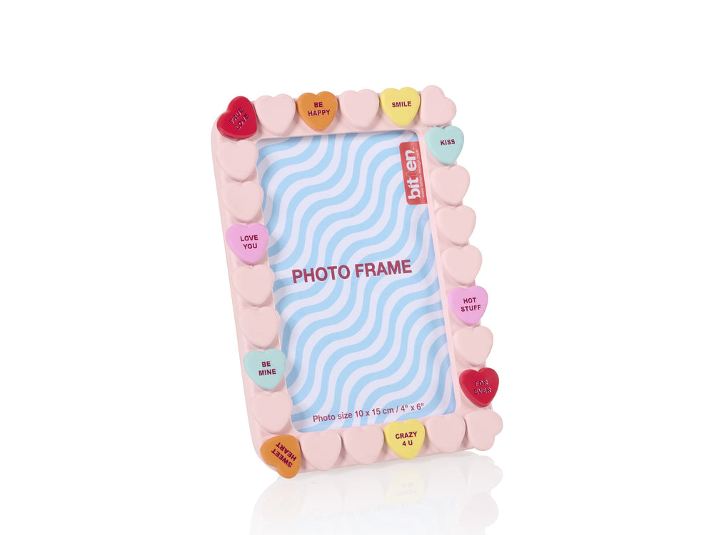 Cadre Photo Sweet Heart Rose