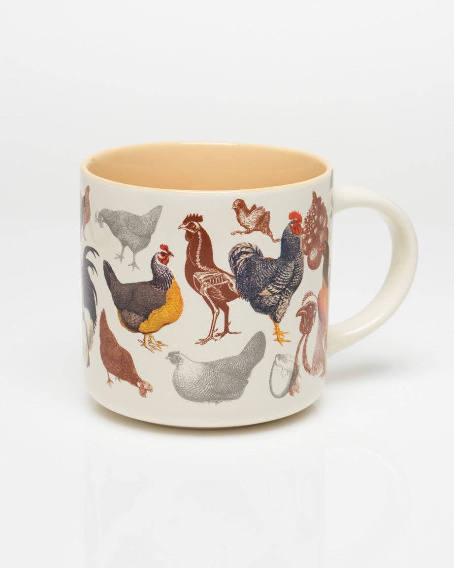 Mug Poules de Basse-cour (430 ml) – produit scientifique Cognitive Surplus EU, vue 1