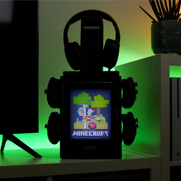 Casier Gaming Lumineux Minecraft