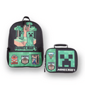 Set sac à dos et sac à déjeuner Minecraft 2 pièces