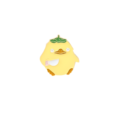 Pins Canard Ginko Couteau