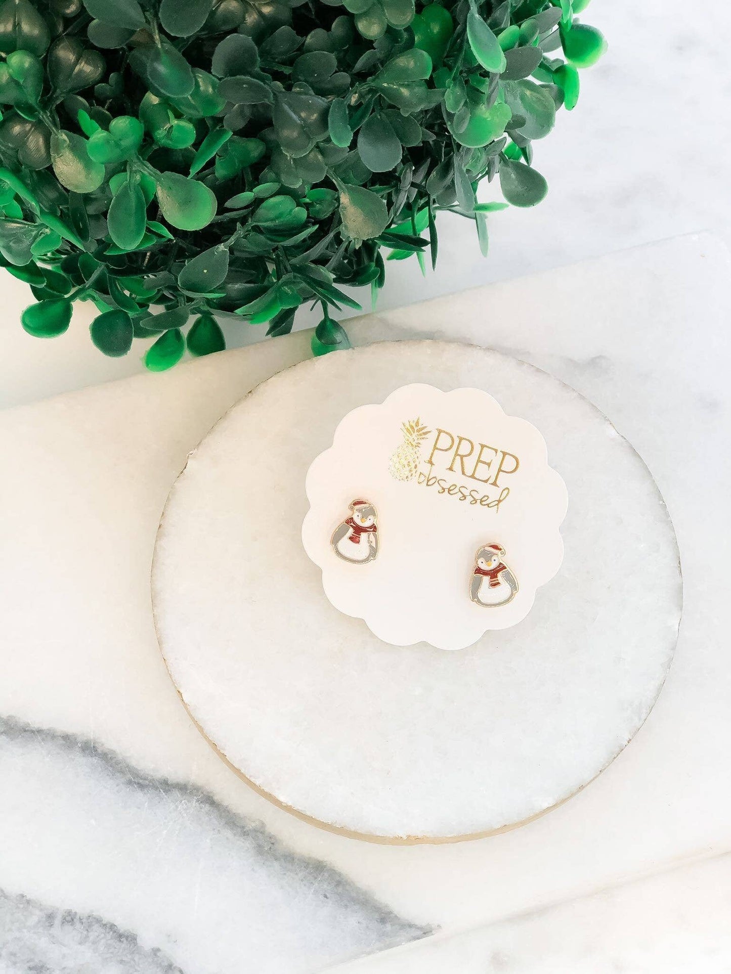 Cozy Penguin Earrings
