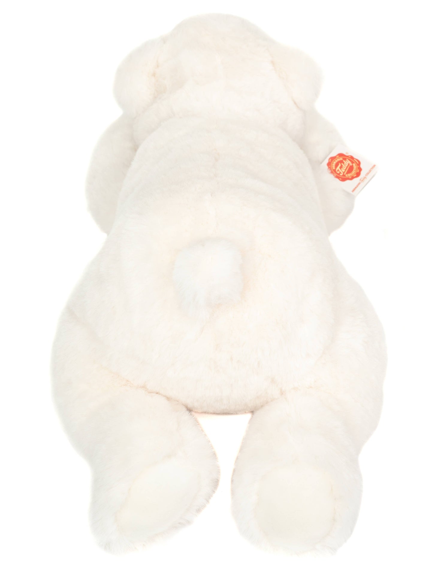 Peluche ours polaire allongé