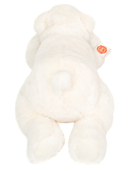 Peluche ours polaire allongé