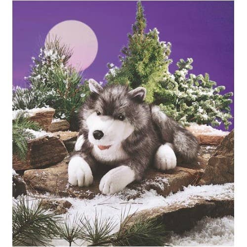 Marionnette à main Loup arctique