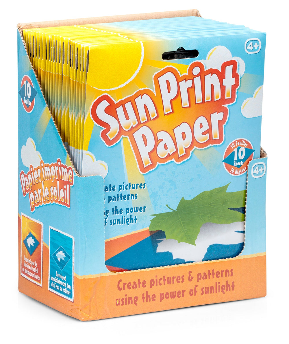 Papier à Empreintes Solaires – 10 Feuilles