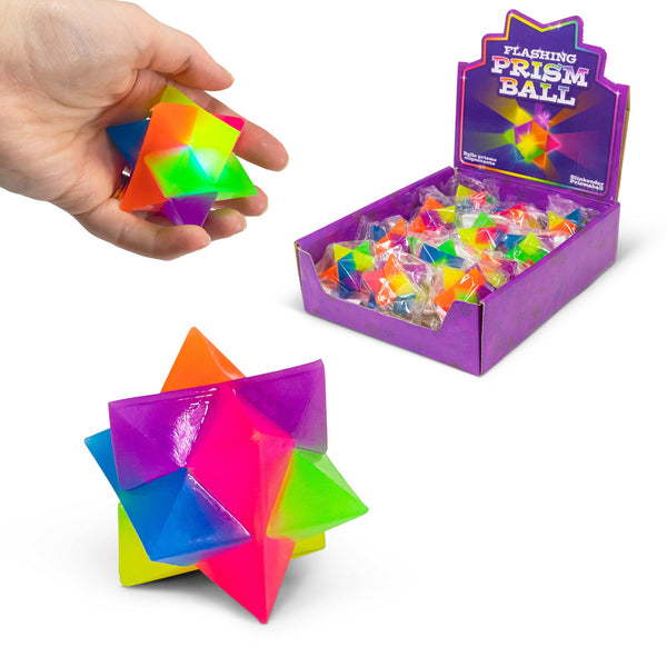 BOULE PRISMIQUE CLIGNOTANTE