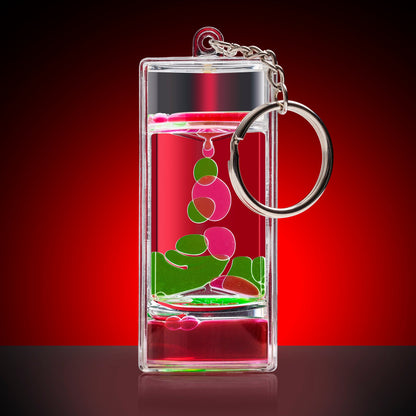PORTE-CLÉS À MOUVEMENT LIQUIDE