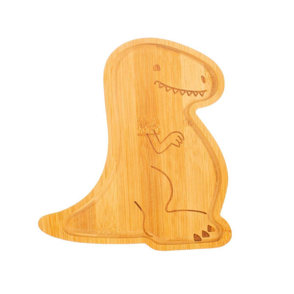Assiette en bambou T-Rex