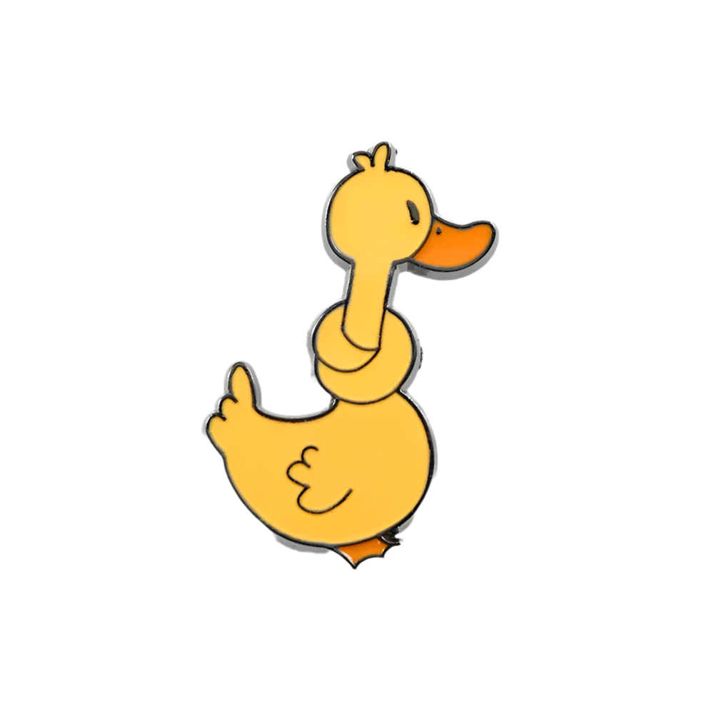 Pin Canard Cou Tordu