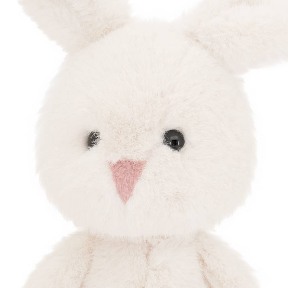 White stuffed rabbit - 33 cm