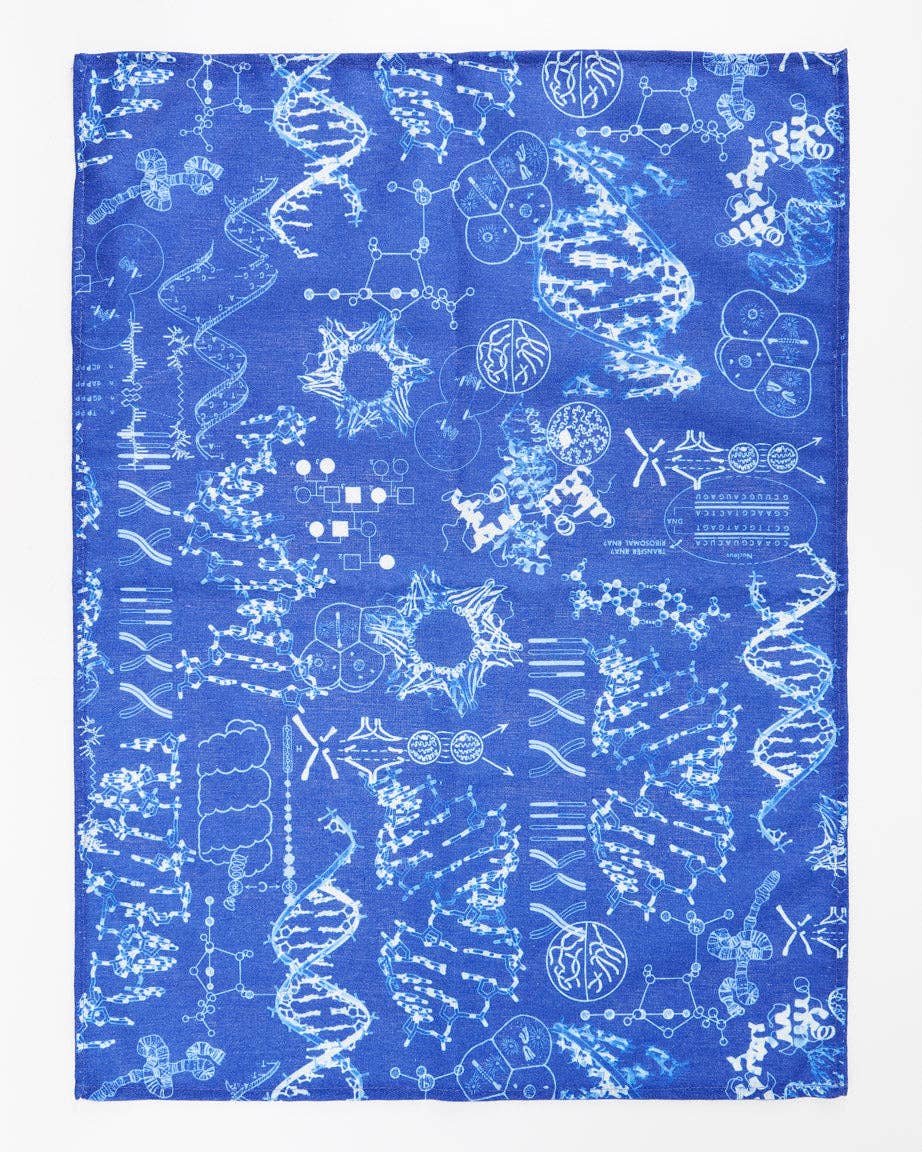 Torchon Génétique & ADN – produit scientifique Cognitive Surplus EU, vue 1