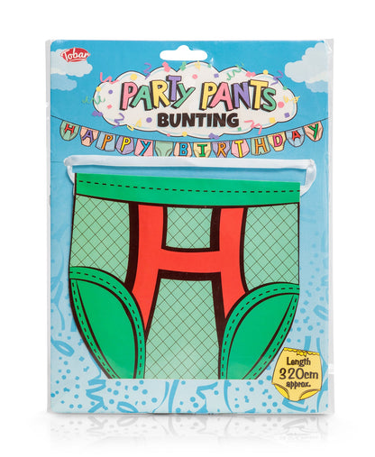 HAPPY BIRTHDAY BUNTING PARTY TROUSERS