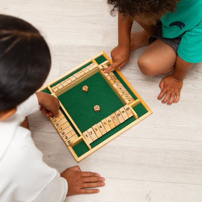 JEU DE FERMETURE DE LA BOÎTE EN BOIS POUR 4 JOUEURS