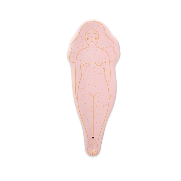 Brûleur D'encens Seins Roses Peint à la Main Helio Ferretti Vue 2