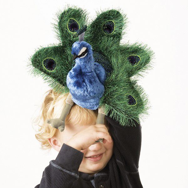Peacock Hand Puppet