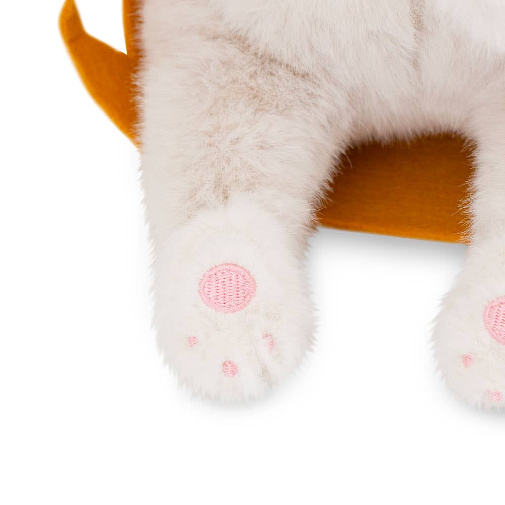 Milo &amp; Millie Plush Toy, Milo the White Cat (35 cm) - 0+