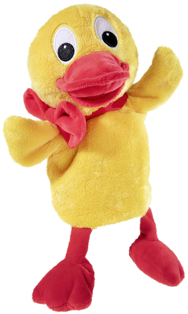 Marionnette à main Sandmännchen Canard Schnatterinchen - 28 cm — Heunec