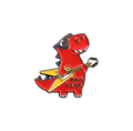 Pin's T-rex Guitariste