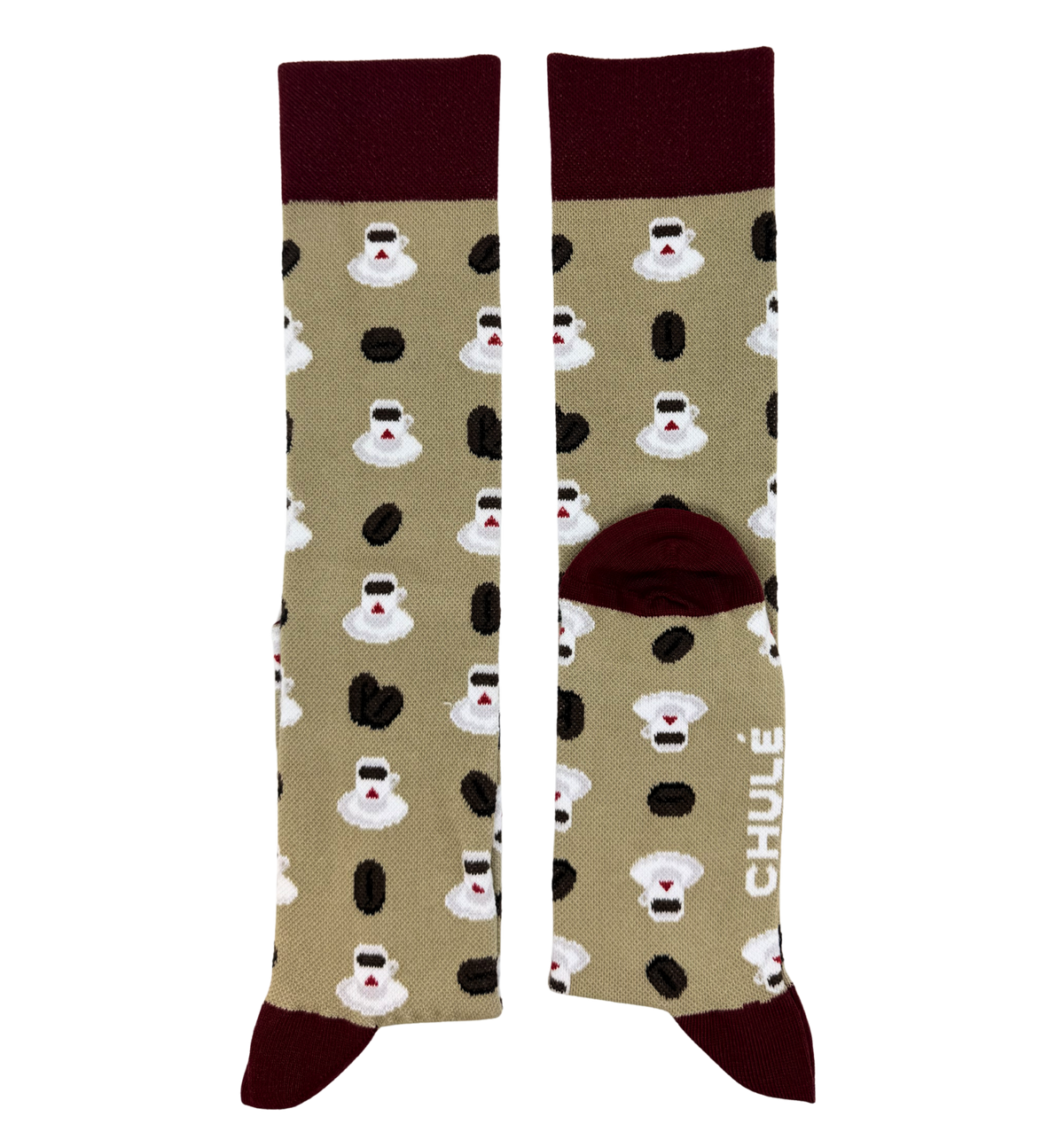 Chaussettes de Compression « Café Beige »