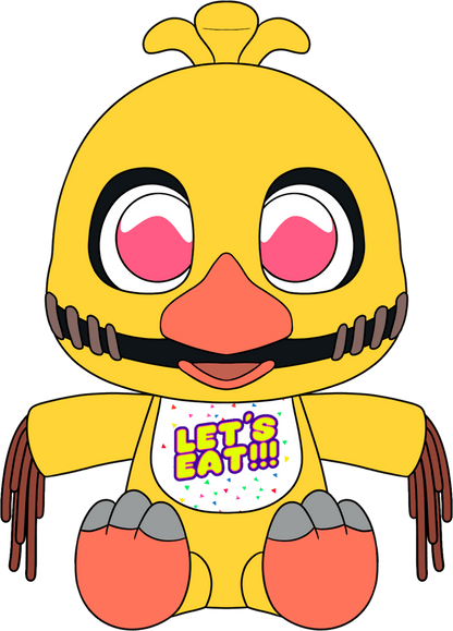 Withered Chica Plush (9in)