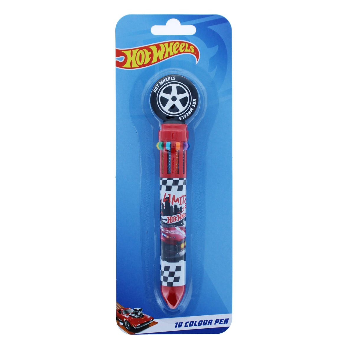 Hot Wheels 10 Colour Pen