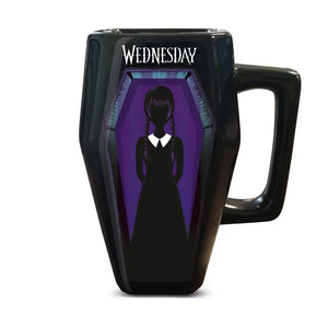 Mug cercueil Mercredi Addams