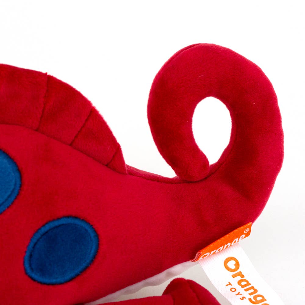 Red Chameleon Plush Toy 30 cm