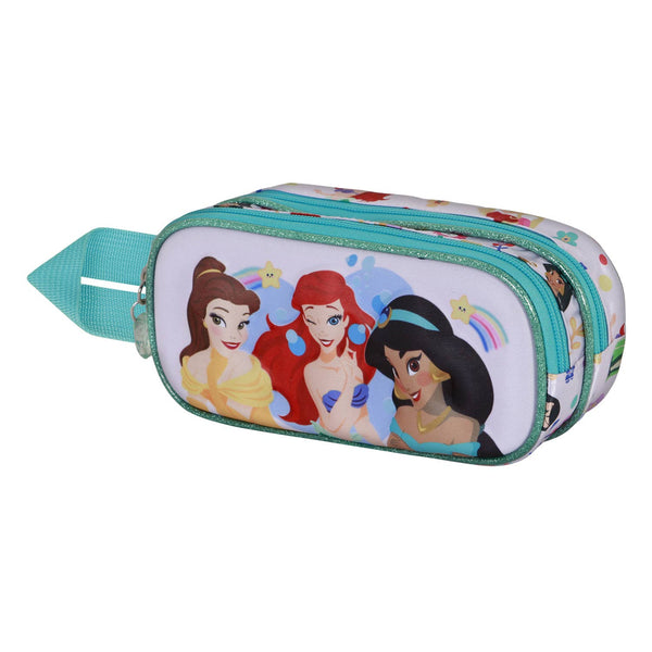 Disney Princessen Dubbel 3D Pennenbakje - Regenbogen