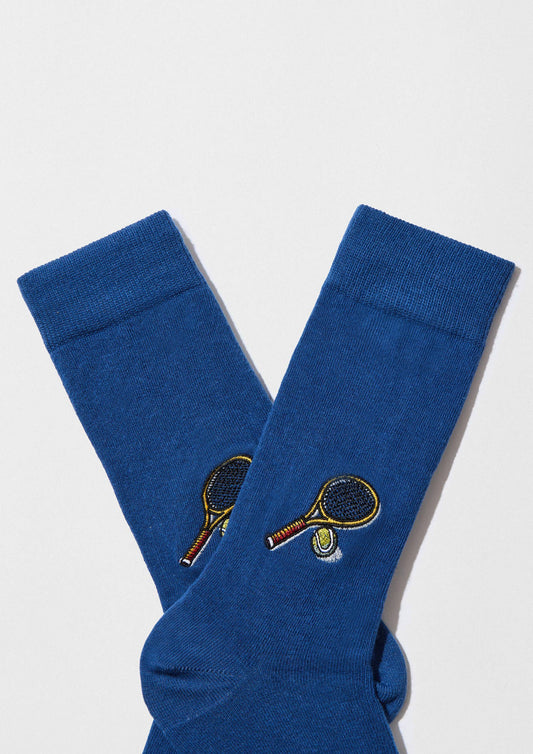 Embroidered BeTennis Socks