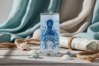 Verre Monstres des profondeurs – Céphalopodes