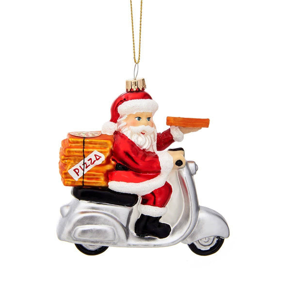 Kerstman Pizza Bezorgbal