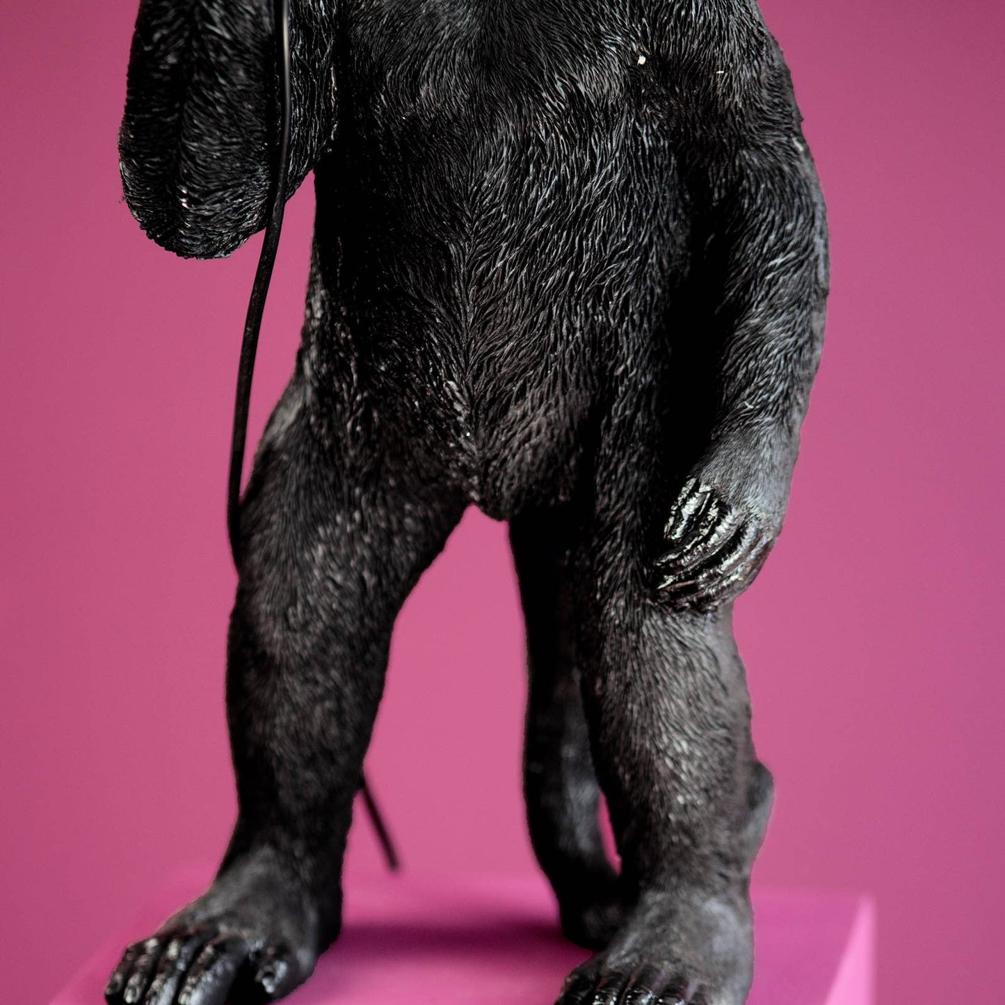 Lampe à poser Singe Koko Noir