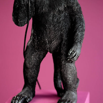 Lampe à poser Singe Koko Noir