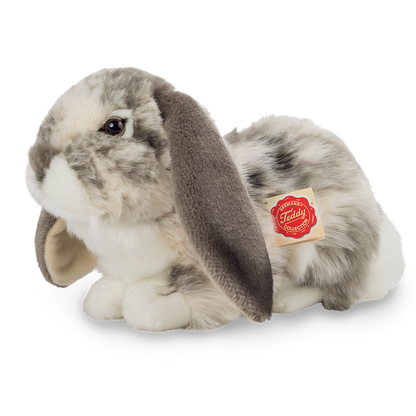 Grey and white Lop Rabbit Plush