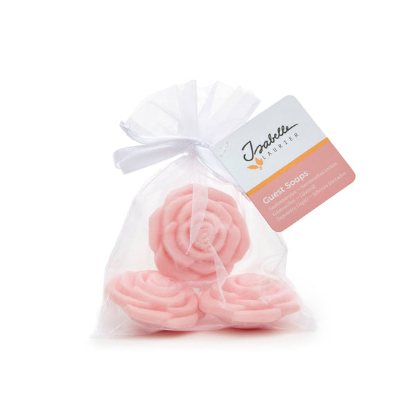 3 Savons ROSE dans pochette