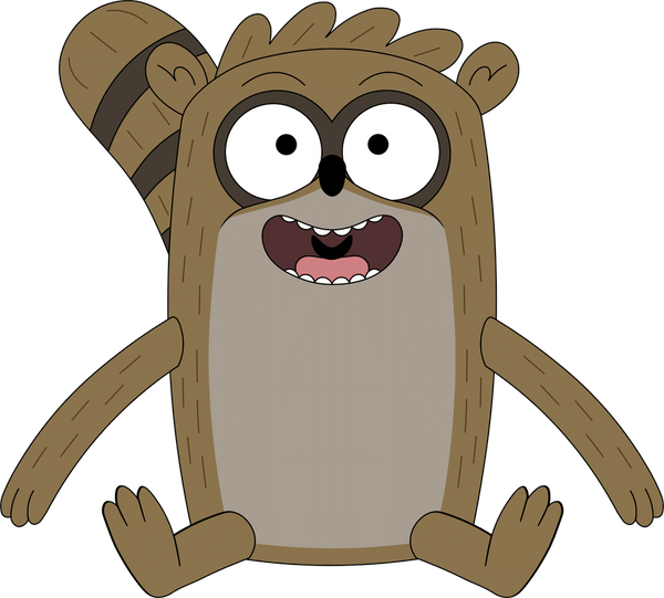Rigby Plush (9in)
