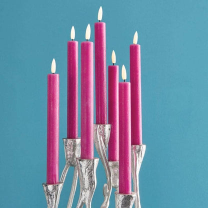 Roots Kandelaar Zilver, Aluminium, 25 x 22 x 63,5 cm