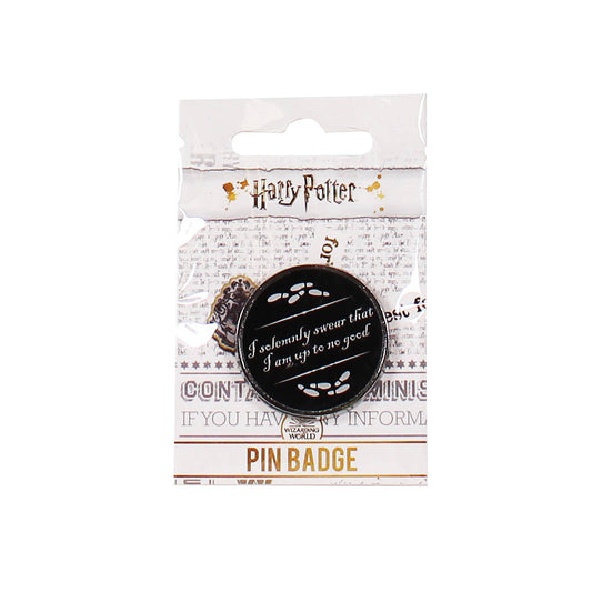 Badge en émail Harry Potter - carte des maraudeurs