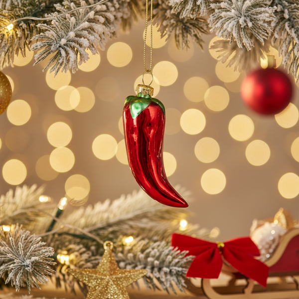 Mexicaanse chili kerstbal