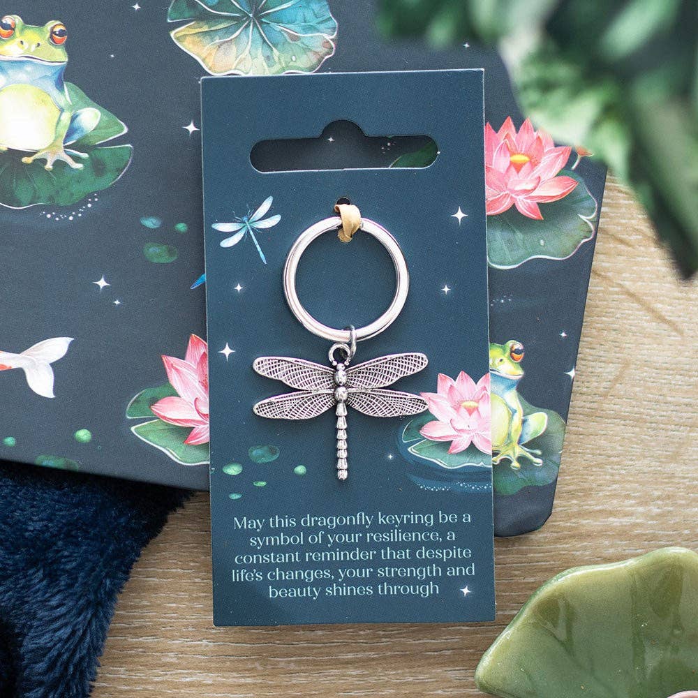 Libellen sleutelhanger