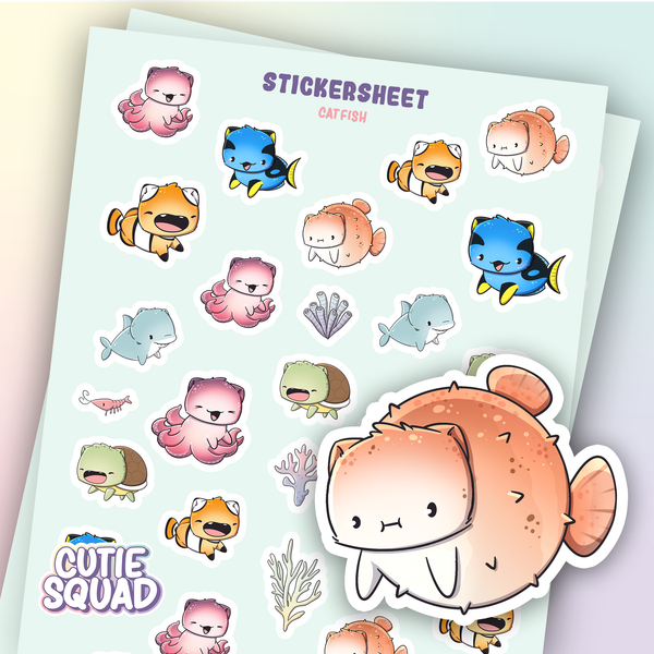 Catfish Sticker Sheets
