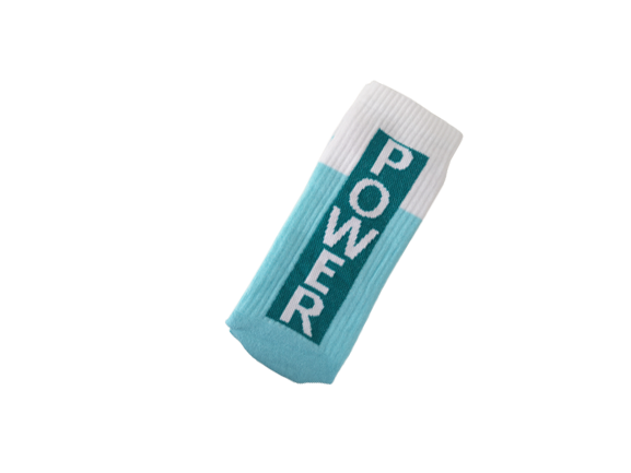 Girl Power Socks - Blue