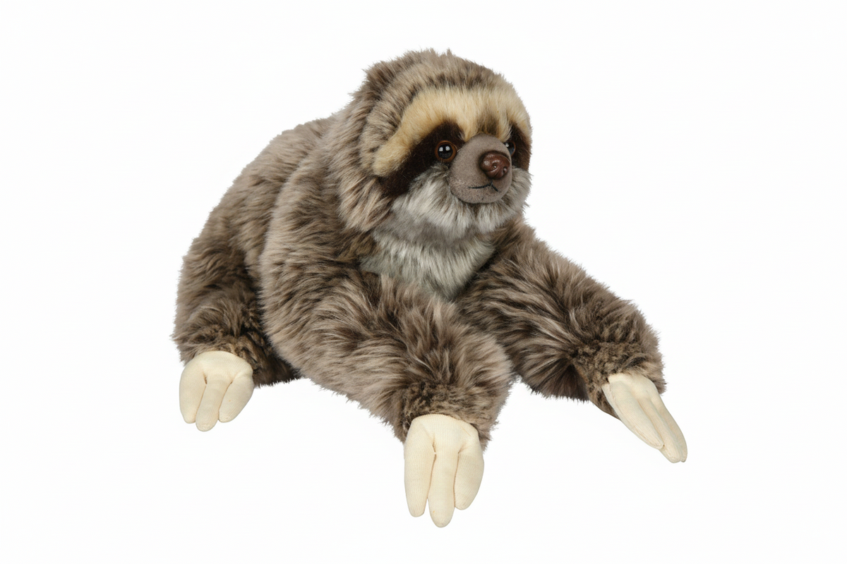 Peluche Paresseux avec Velcro