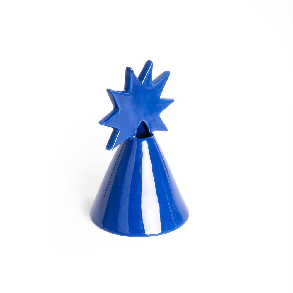 Vase Étoile Polaire Bleue