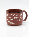 Mug Peintures Rupestres Gravé à la Main – 443 ml