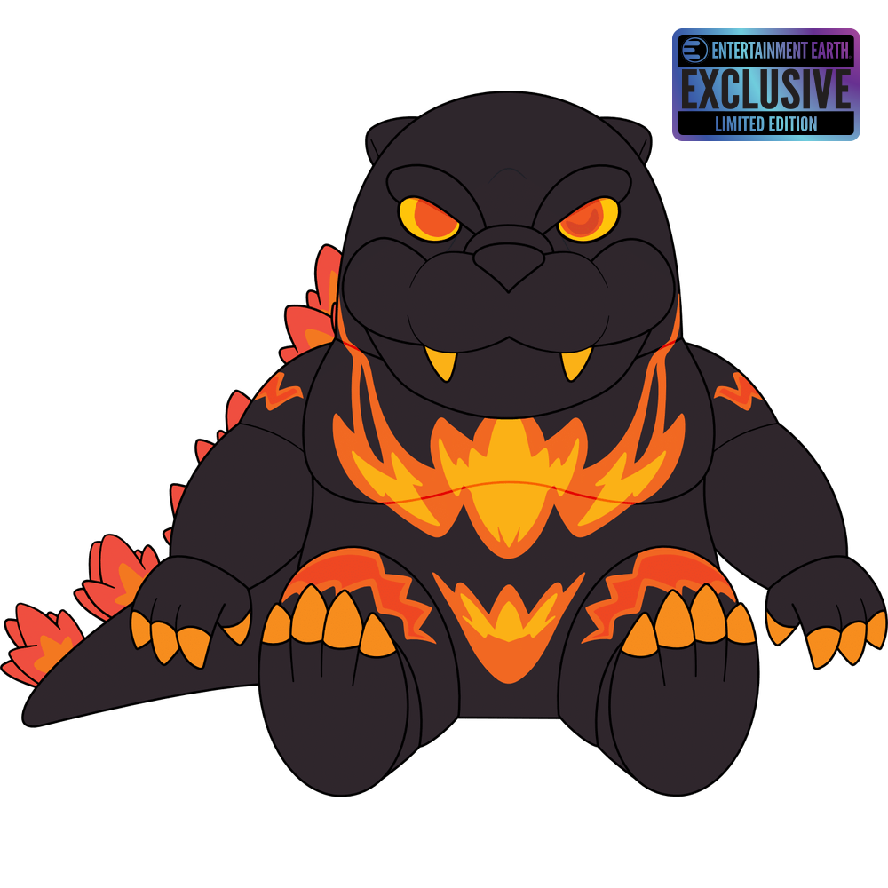 Burning Godzilla Plush (9in)