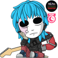 Glow-in-the-dark Sally Face