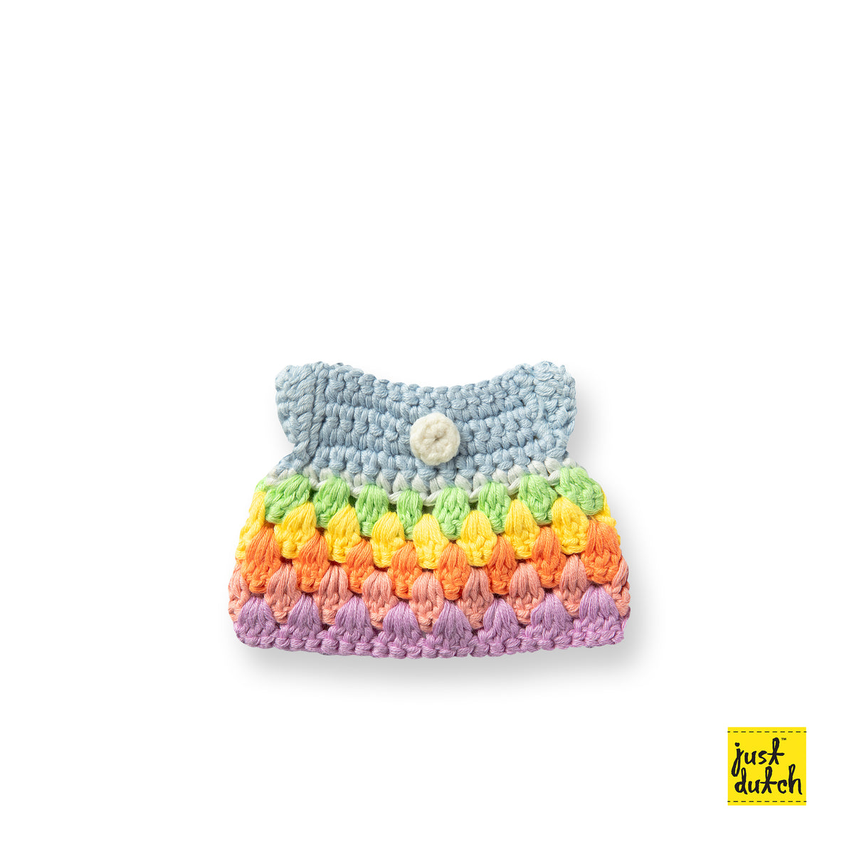 Robe arc-en-ciel pastel handmade